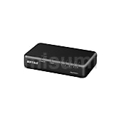 Giga 5ポート スイッチングハブ 電源外付け プラスチック筐体 LSW6-GT-5EPLシリーズ