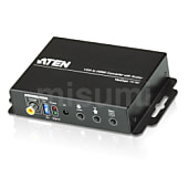 オーディオ・VGA → HDMIコンバーター（スケーラー搭載）