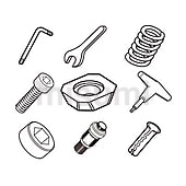 切削工具用部品 ネジ