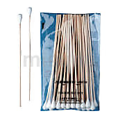 工業用綿棒（先端砲弾型）軸:木