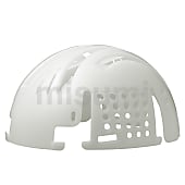 頭部保護用品 インナーキャップ INC-100 ホワイト エコタイプ