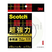 3M スコッチ 超強力両面テープ プレミアゴールド多用途