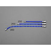 2.3穴x200mm/G 1/8" フレキシブルノズル