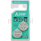 三菱電機 リチウムコイン電池CR2032 2本ブリスターパック