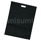 不織布小判抜き手提げバッグ S/M