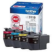 インクカートリッジ 4色パック LC3119-4PK