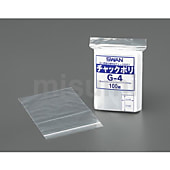 ポリ袋（チャック付）厚み0.04mm
