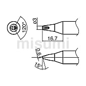 T33シリーズこて先