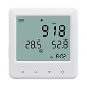 アズワン　TOSHIN 二酸化炭素濃度計 温湿度計（記録機能付）　WD-AM01