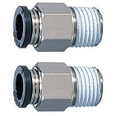 金型冷却用ワンタッチ継手 -一般用(60℃シリーズ)/ストレート継手/スパナ取付用-