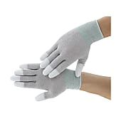 フィット制電手袋　（指先ポリウレタンコート）　10双入