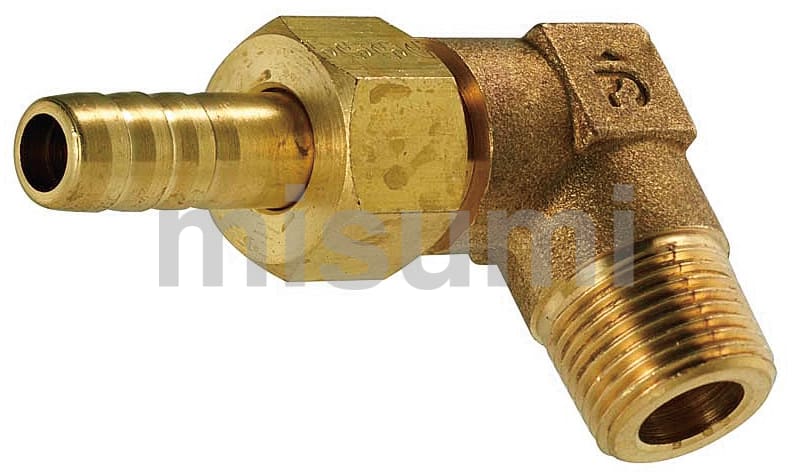 ホース用継手 エルボニップル