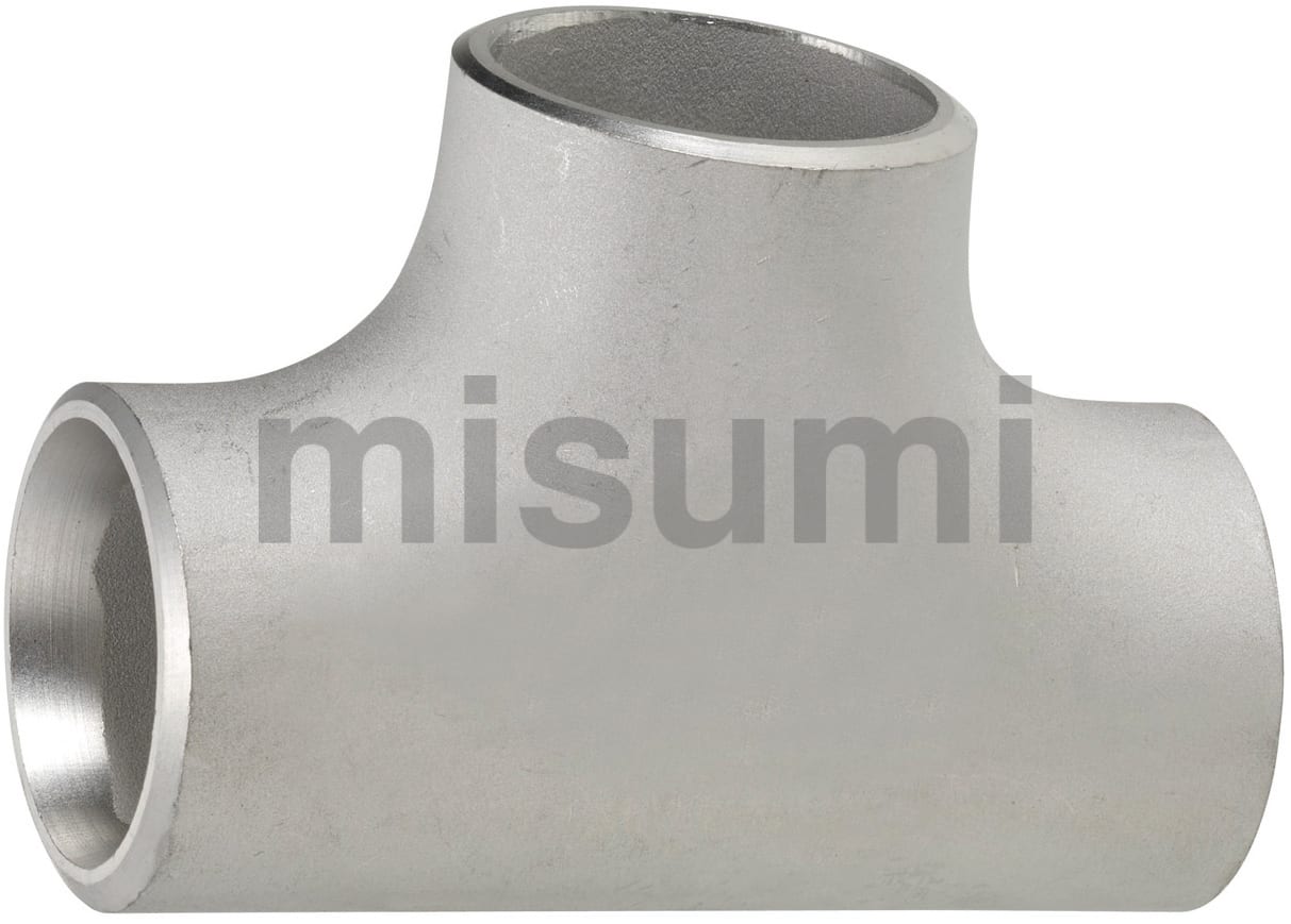突合せ溶接式管継手 鋼管製レジューサ（同心/偏心） 白管 ベンカン機工 MISUMI(ミスミ)