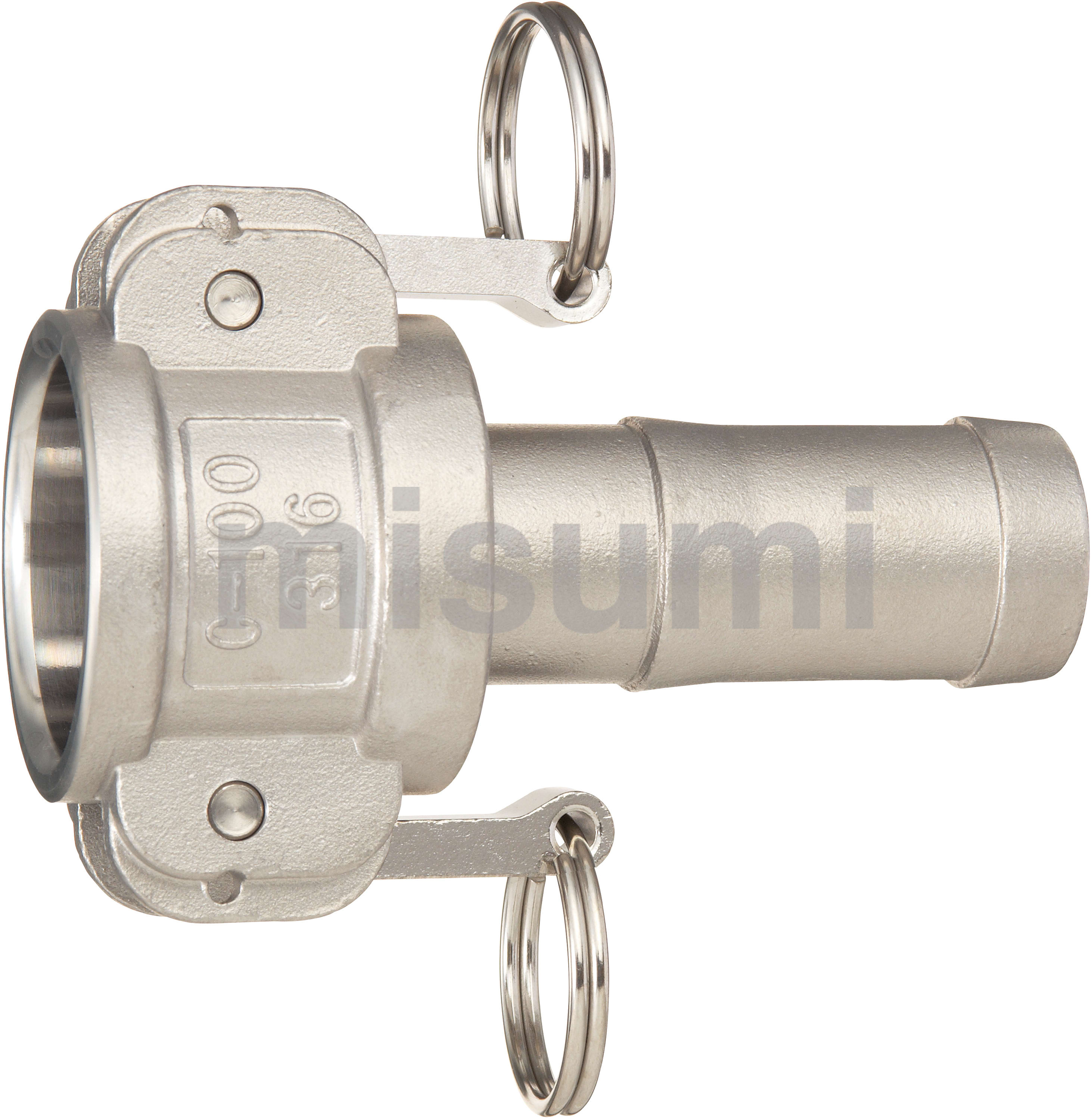 アームロックカプラー ホース取付ソケット