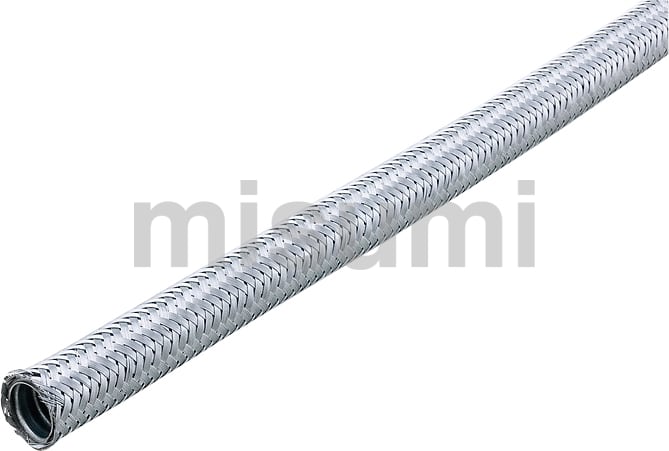 金属製コンジット チューブ本体（ブレード被覆）