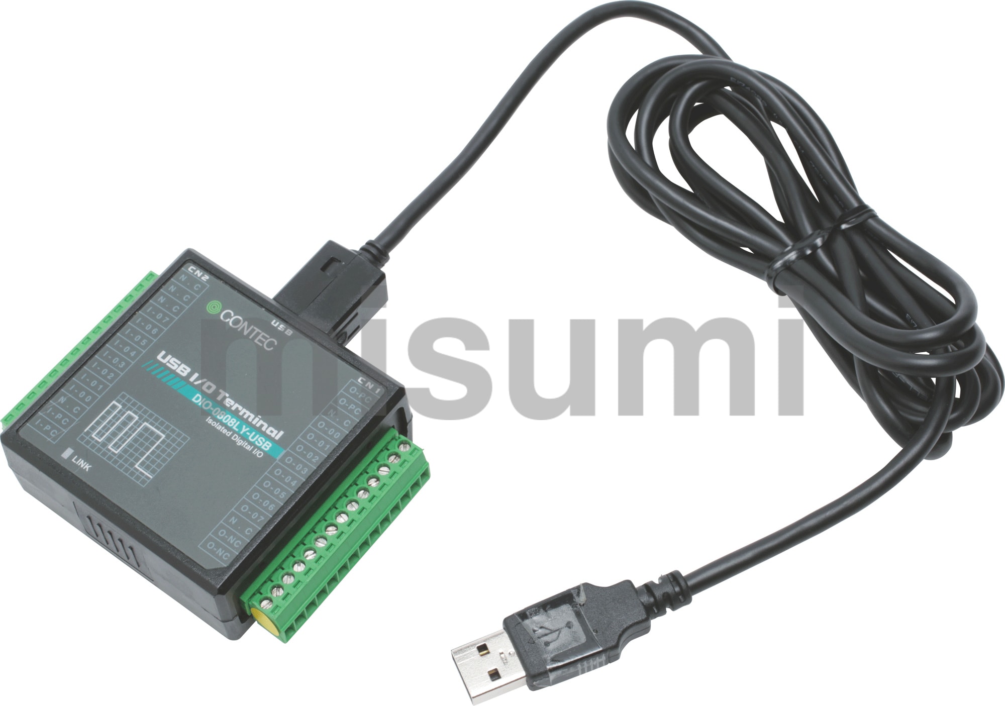 USB デジタル入出力 ターミナル ミスミ MISUMI(ミスミ)