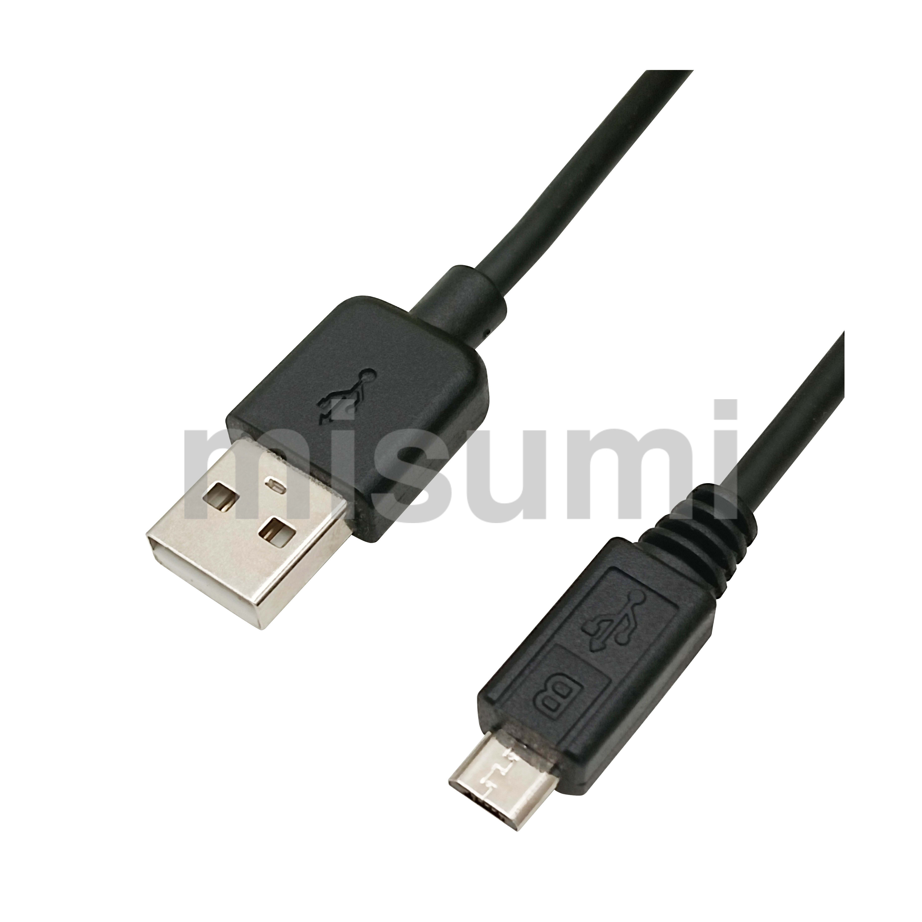 USB2.0 A-MICROBタイプケーブル