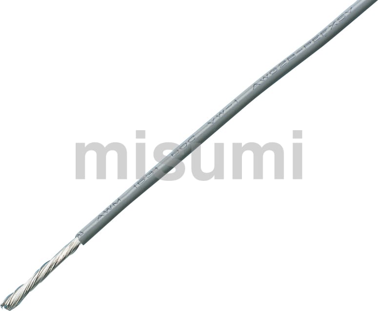 非鉛照射架橋難燃発泡PE横巻きシールド線 UL1691シリーズ プロテリアル（旧日立金属） MISUMI(ミスミ)