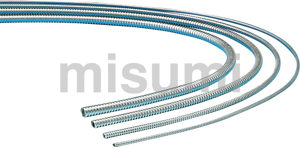 金属製可とう電線管 プリカチューブ（標準プリカタイプ） 三桂製作所 MISUMI(ミスミ)