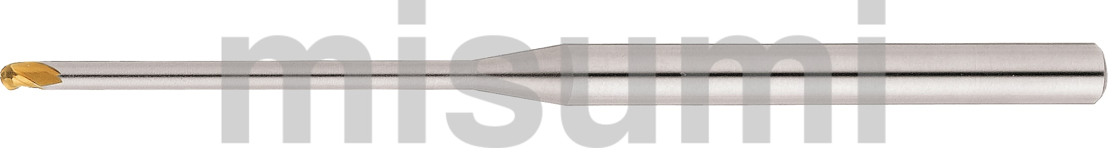 TSCシリーズ超硬ロングネックボールエンドミル 3枚刃/ロングネックタイプ