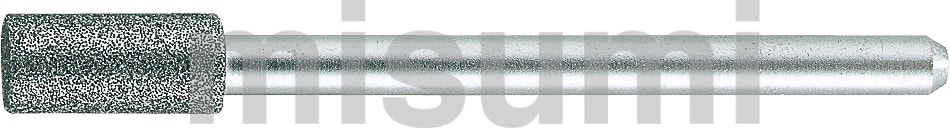 DIA-BUR1-E-200 | 電着ダイヤモンドバー （Ф３スチールシャンク