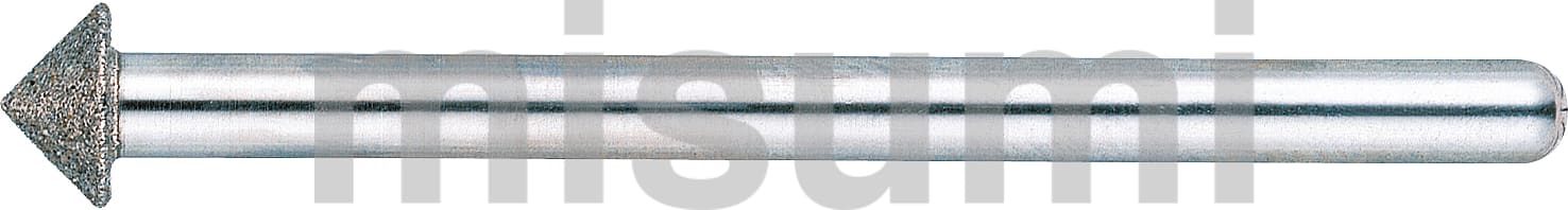 DIA-BUR1-E-200 | 電着ダイヤモンドバー （Ф３スチールシャンク