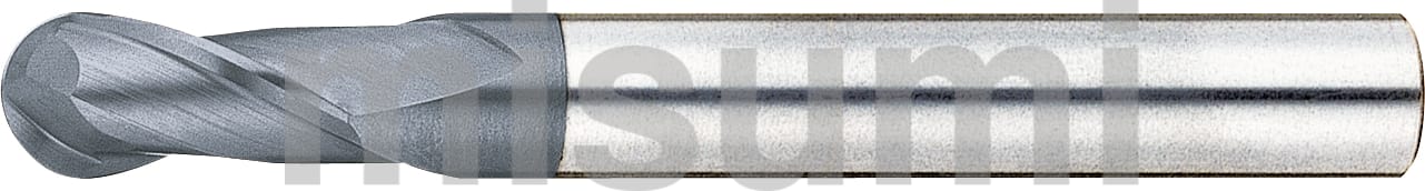 XAL-BEM2R0.4 | XALシリーズ超硬ボールエンドミル 2枚刃/レギュラー