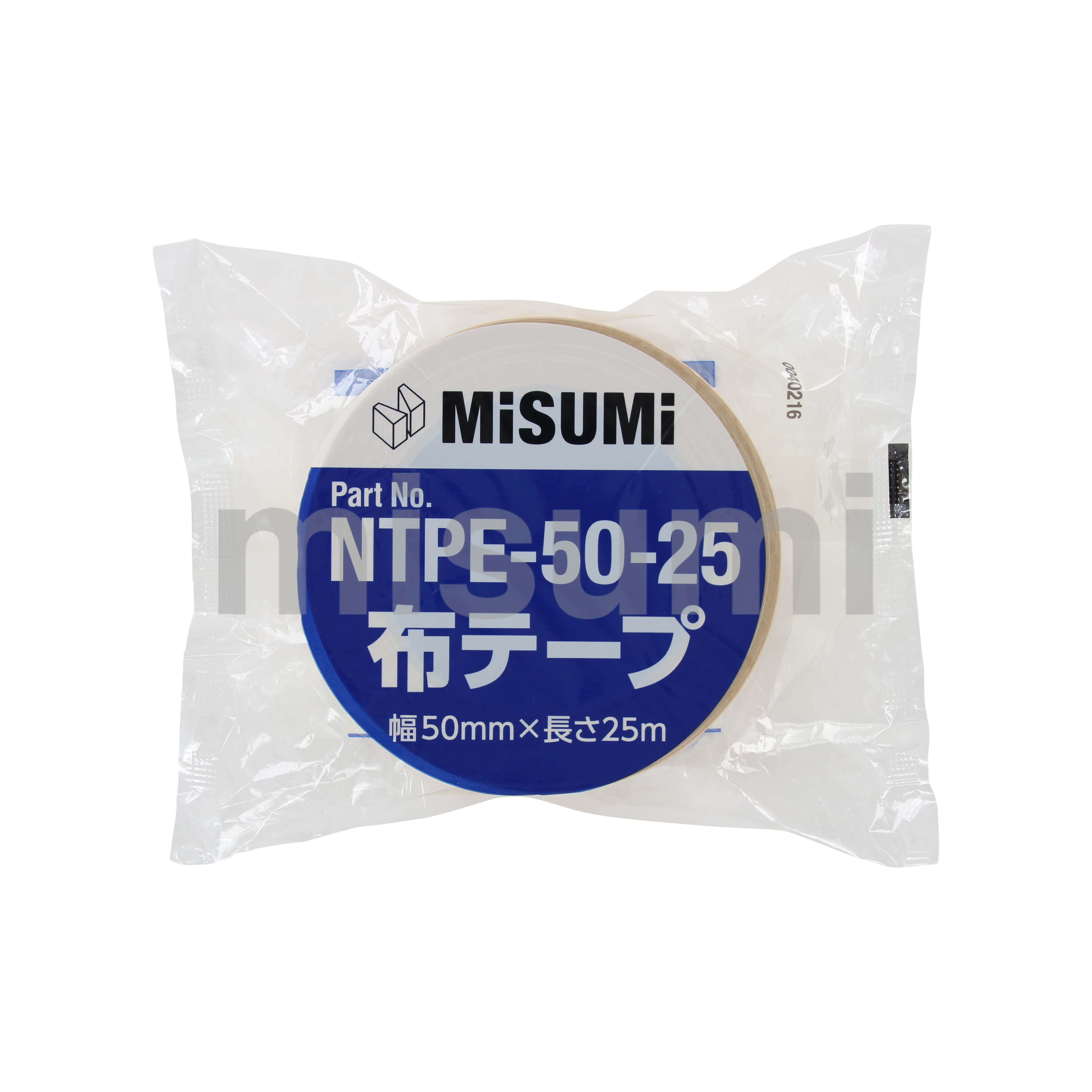 NTPE-50-25-PACK 布テープ「NTPE」 ミスミ MISUMI(ミスミ)
