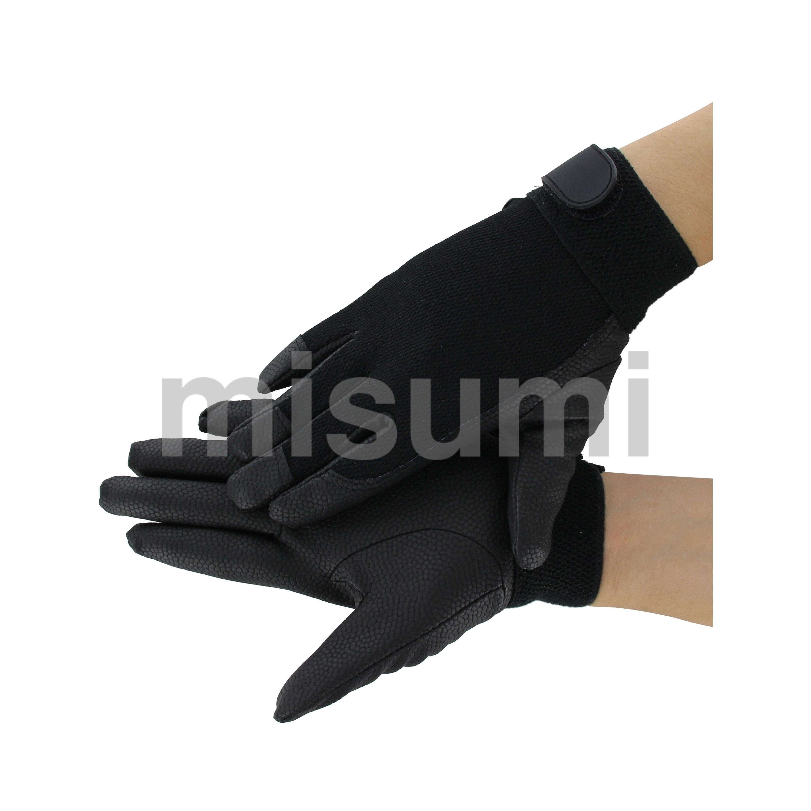 ポリウレタン厚手手袋(エンボス加工) ミスミ MISUMI(ミスミ)