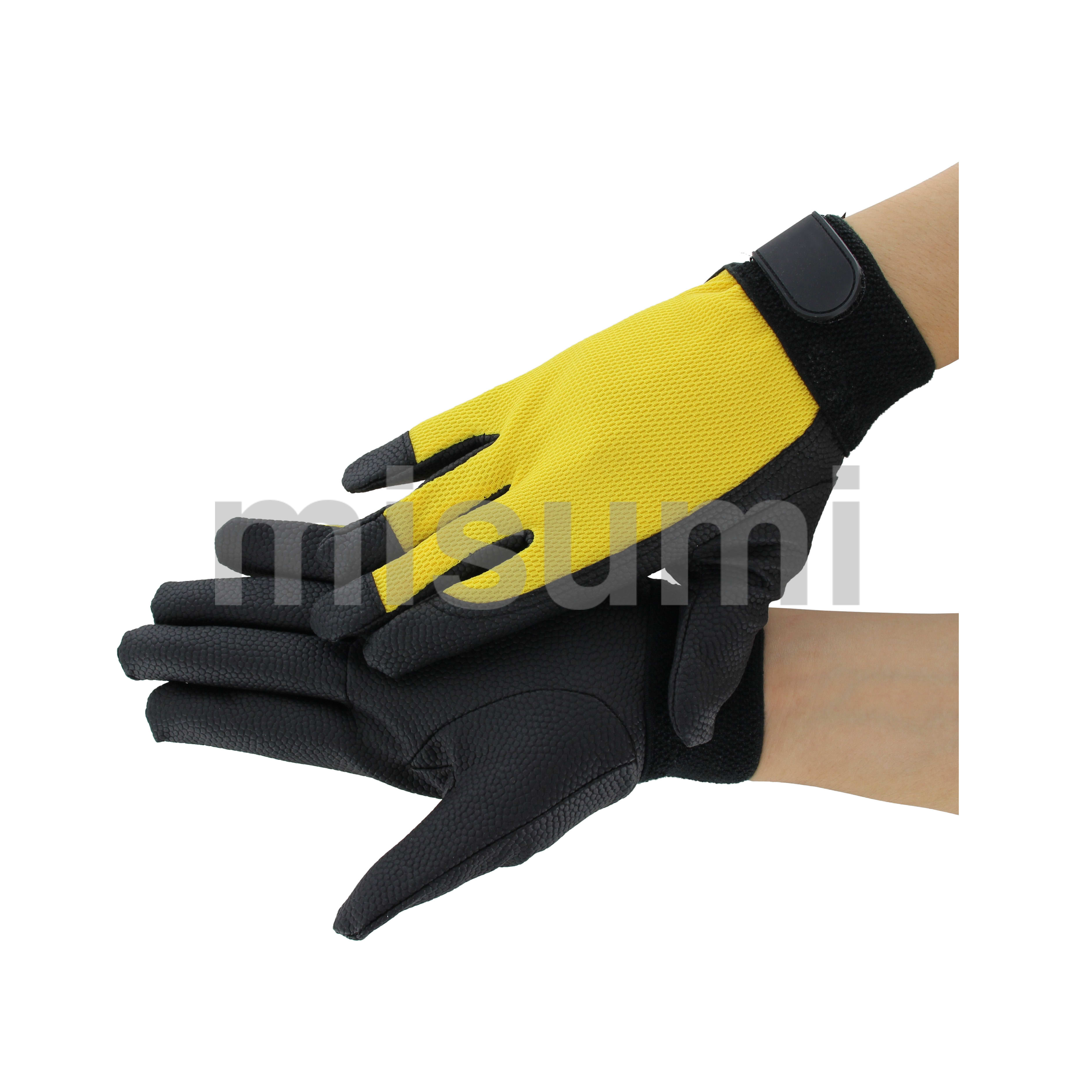 ポリウレタン厚手手袋(エンボス加工) ミスミ MISUMI(ミスミ)