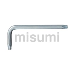 いたずら防止ねじ 専用工具 6-ロブ用L型レンチ