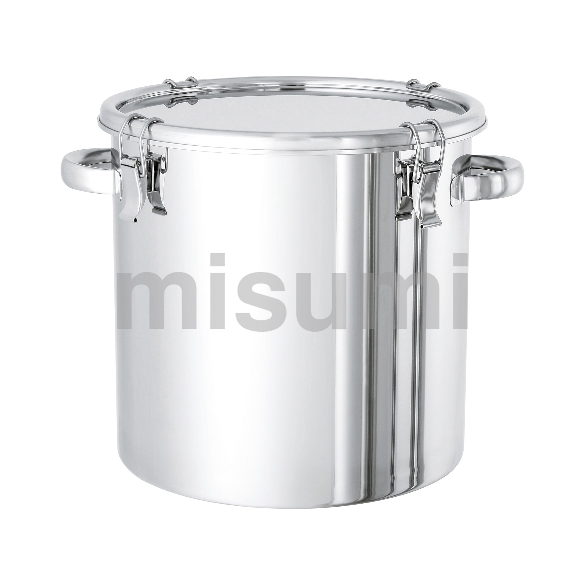 密閉容器（キャッチクリップ式） CTH-18（4L）～47H（100L） 日東金属工業 MISUMI(ミスミ)