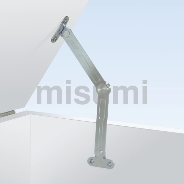 型番 LAMP ステンレス鋼製フリーストップ機構付トルクステー S-100T30型 スガツネ工業 MISUMI(ミスミ)
