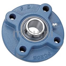 印ろう付き丸フランジ形ユニット | FS BEARING（エフエス
