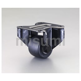 75mm キャスター(固定金具・低床重荷重) | エスコ | MISUMI(ミスミ)