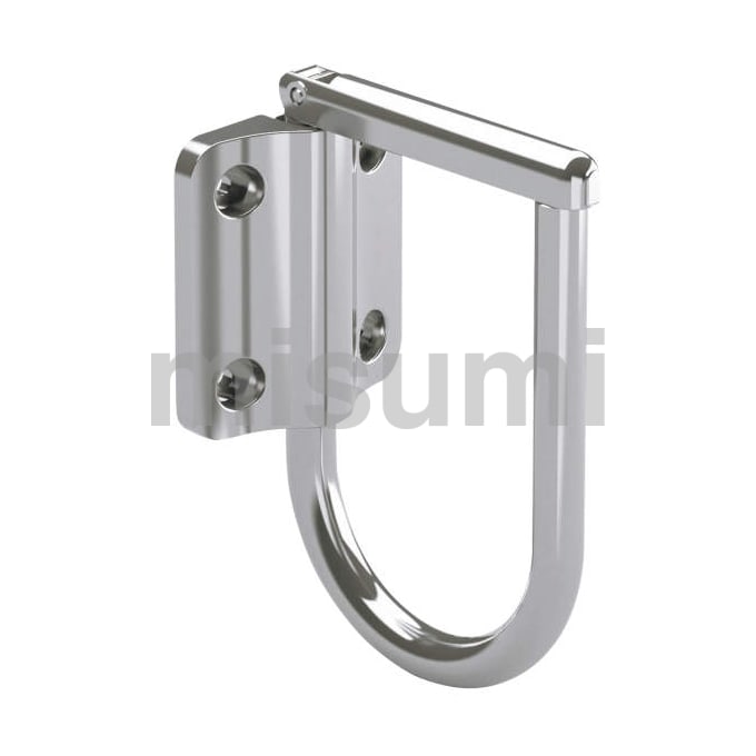 LAMP ステンレス鋼製ジャンボナス環回転フック JN-T100 フリクション式 スガツネ工業 MISUMI(ミスミ)