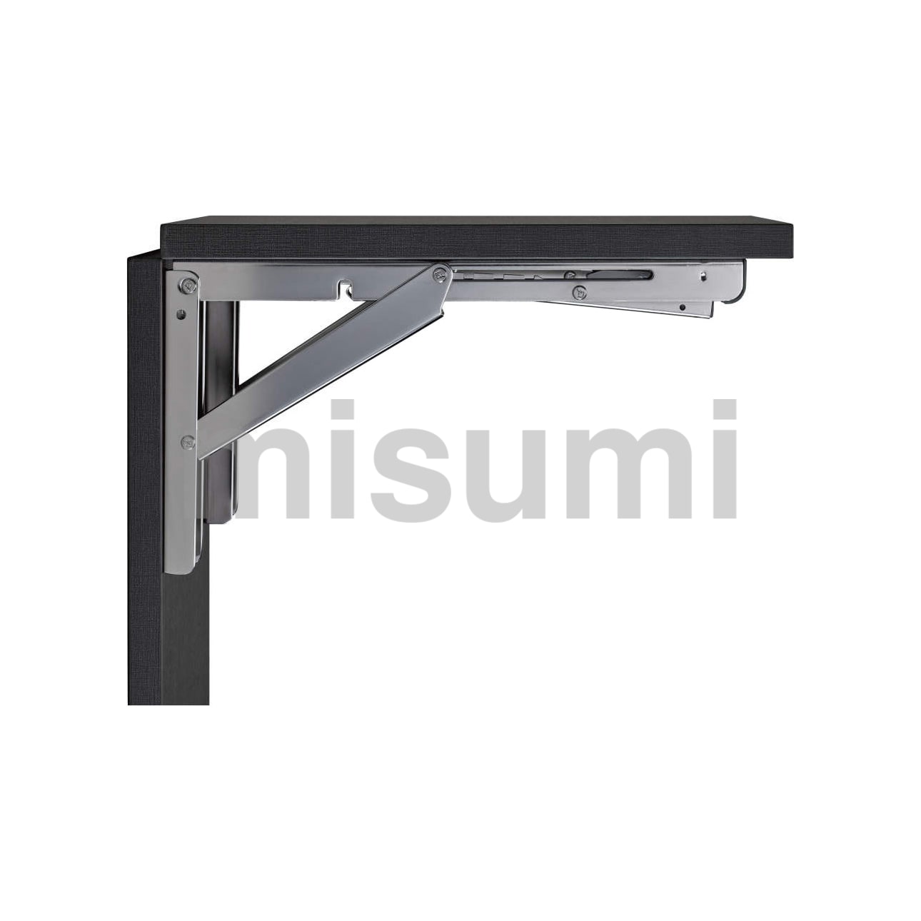 ステンレス鋼製折りたたみ棚受 EB-F型 多段階保持 スガツネ工業 MISUMI(ミスミ)
