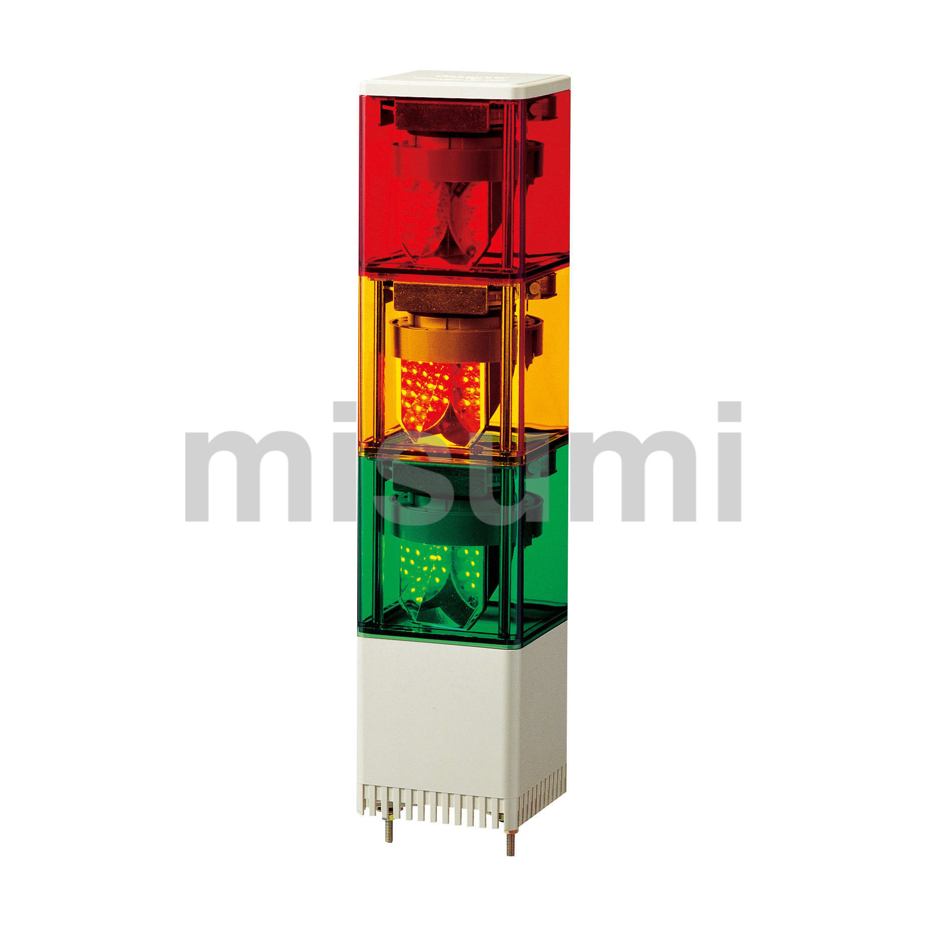 LED小型積層回転灯 KESシリーズ パトライト MISUMI(ミスミ)
