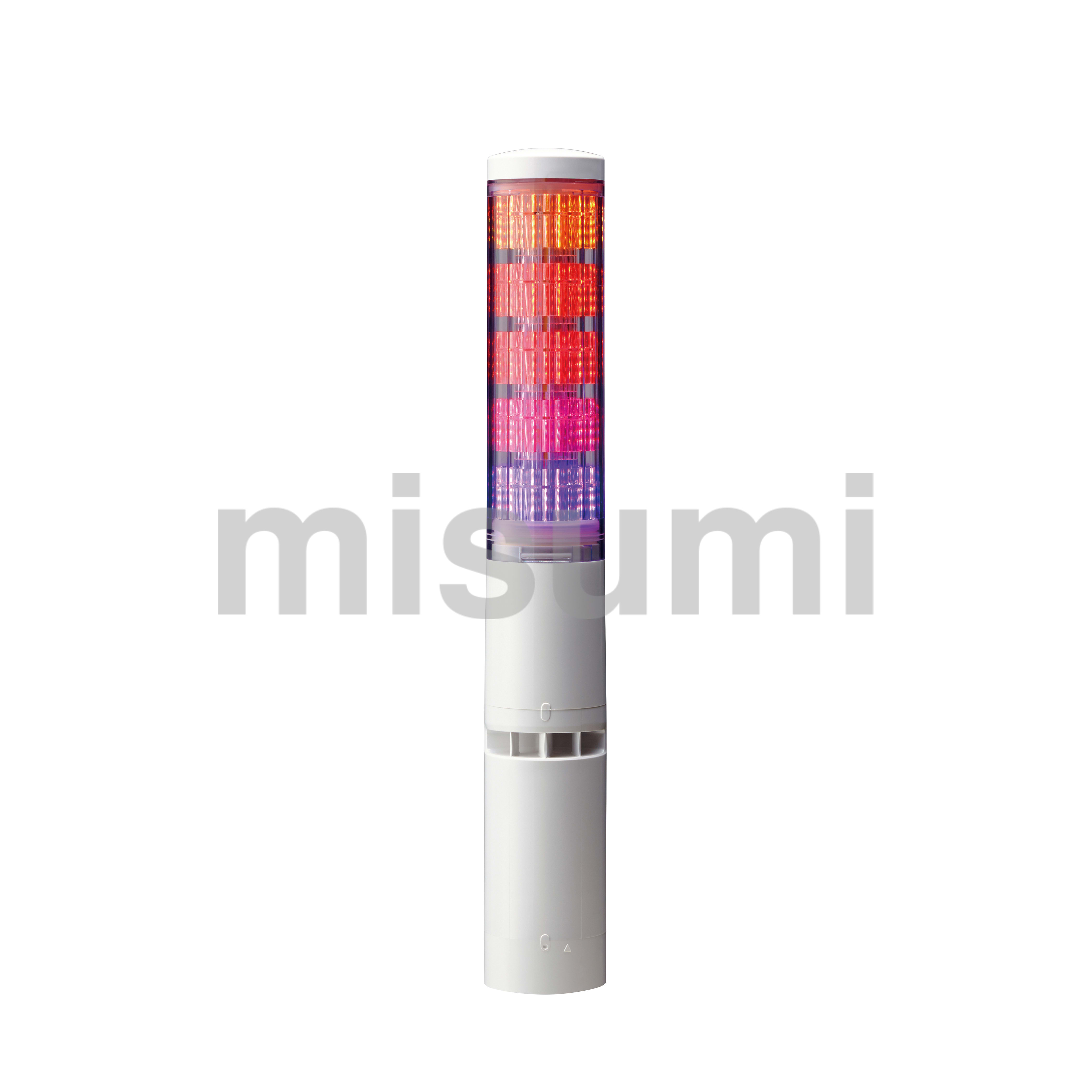 NIKKEI ニコモア VL17R型 LED回転灯 170パイ 日惠製作所 MISUMI(ミスミ)