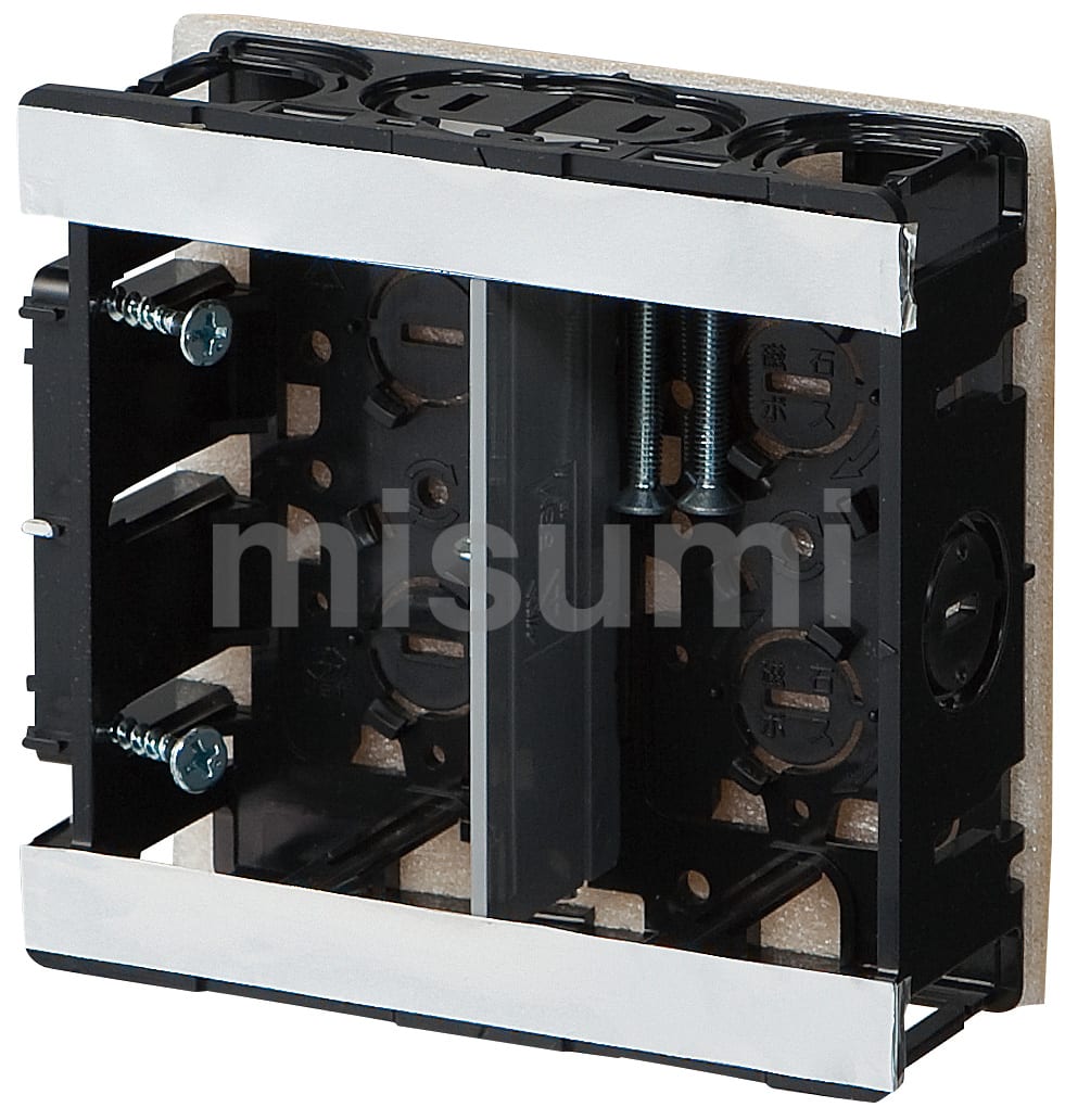 SB-3W-5D 断熱シート付 スライドボックス 未来工業 MISUMI(ミスミ)