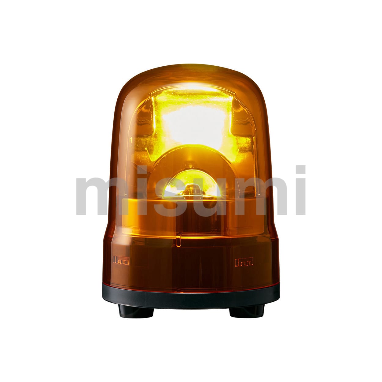 AC100V ＬＥＤ回転灯(ブザー付 黄色)のは照明器具です。 AC100V ＬＥＤ回転灯(ブザー付 黄色) - 1