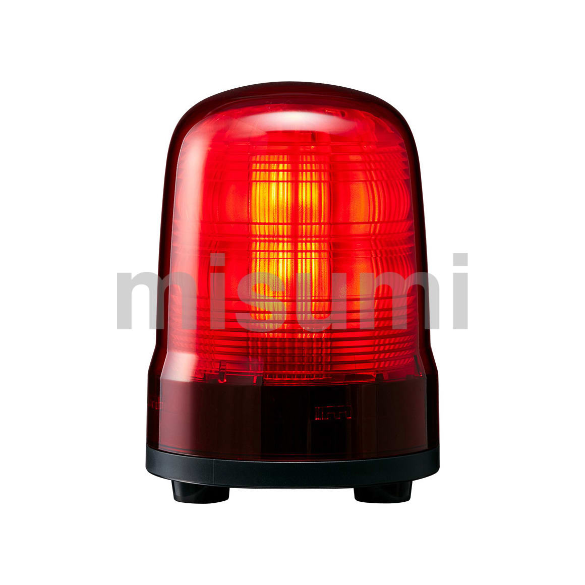 パトライト 強耐振大型LED回転灯 AC100~240V 黄 RLR-M2-Y - 1