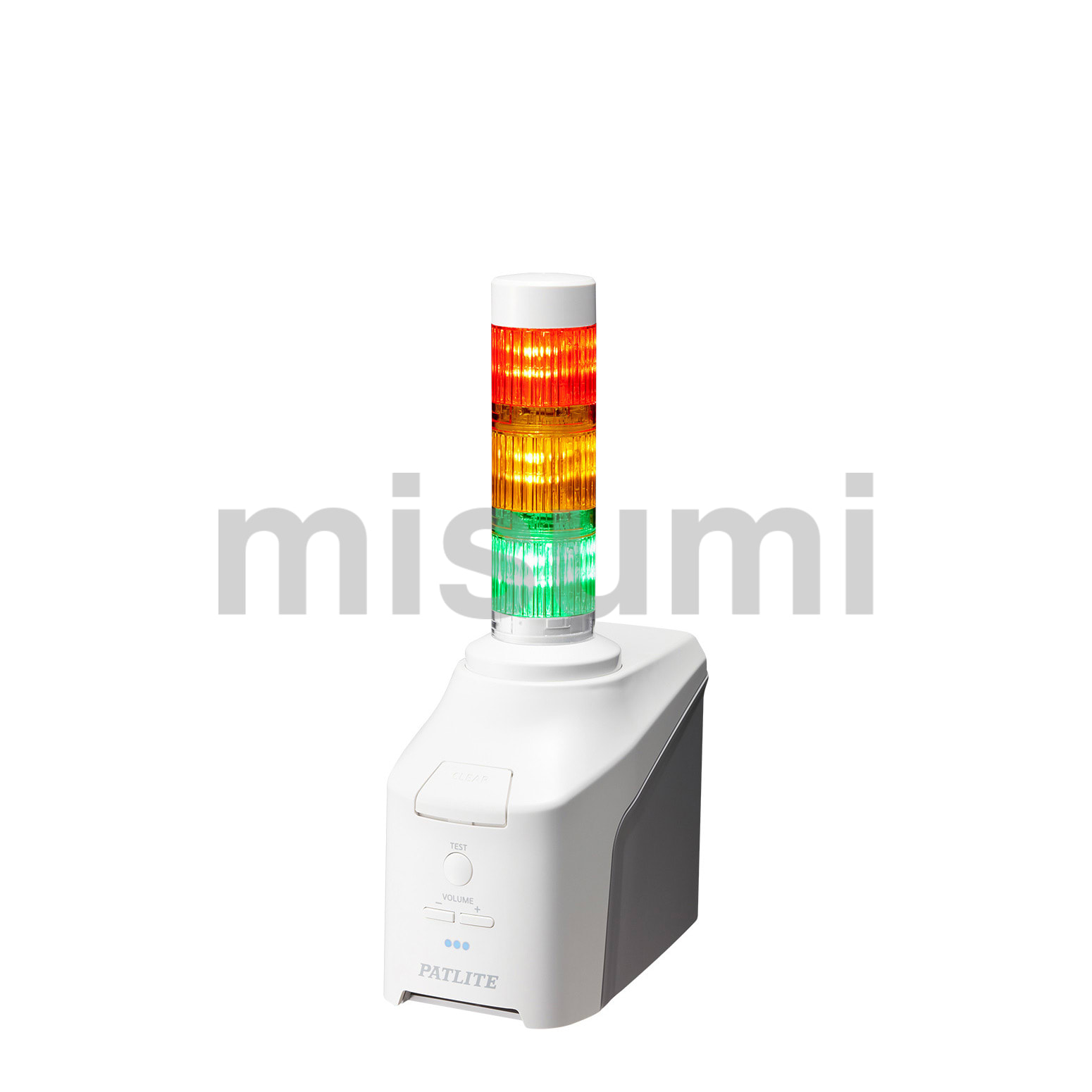 LKEH-110FA-B LED積層信号灯付き電子音報知器 LKEH パトライト MISUMI(ミスミ)