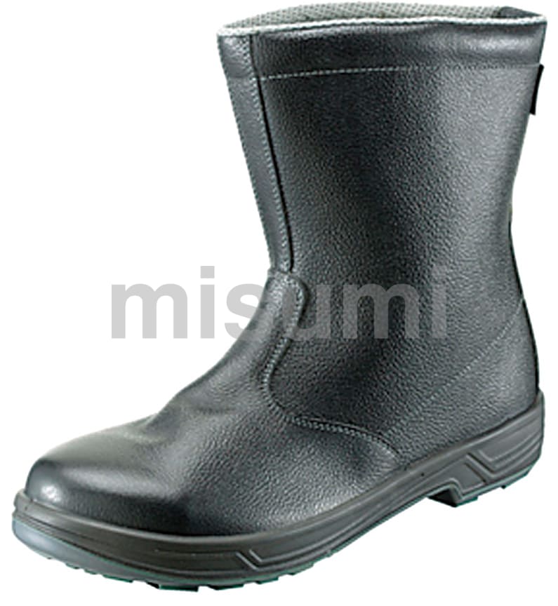快適・軽量3層底安全靴 SS44黒 シモン MISUMI(ミスミ)