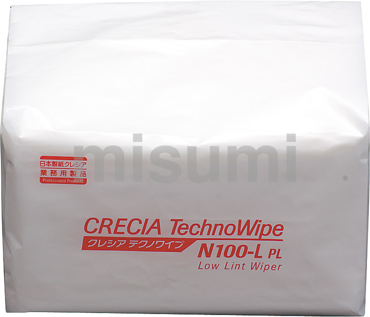 クレシア テクノワイプ N100-L PL（クリーンエリアワイパー） 日本製紙クレシア MISUMI(ミスミ)