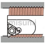 内径ねじ切り加工用バイト SNR／L形 | タンガロイ | MISUMI(ミスミ)