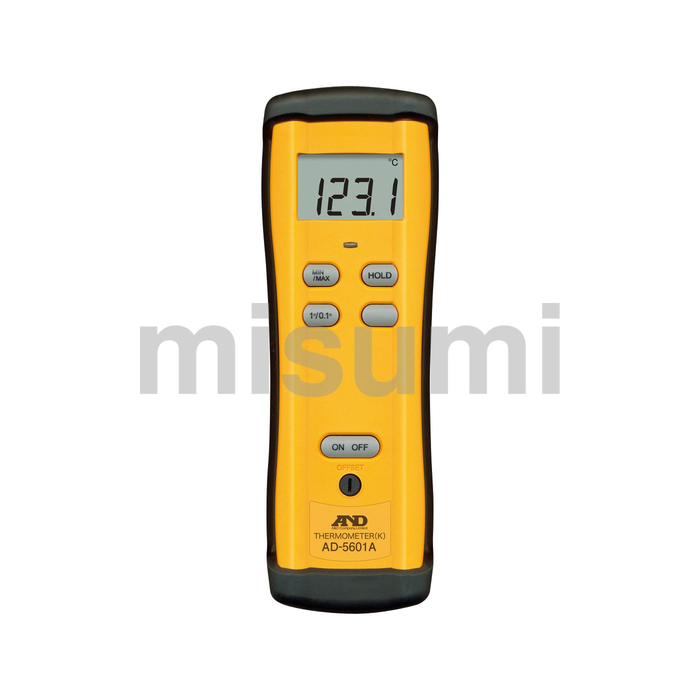 熱電対温度計（Kタイプ） AD-5601A エー・アンド・デイ MISUMI(ミスミ)