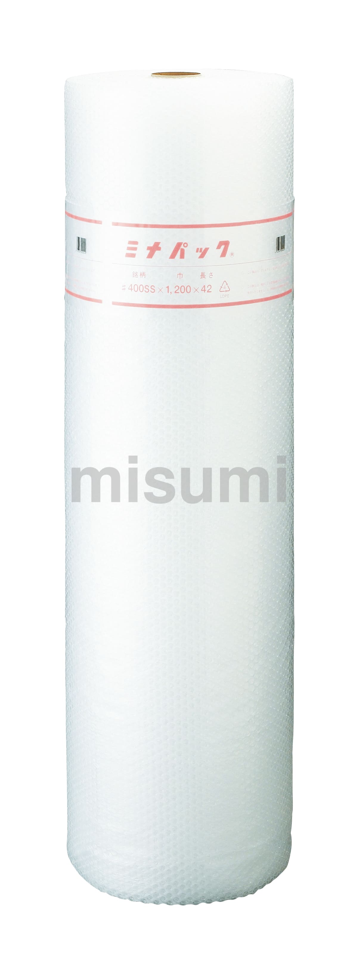 気泡緩衝材 ミナパック 2層軽量タイプ 酒井化学工業 MISUMI(ミスミ)