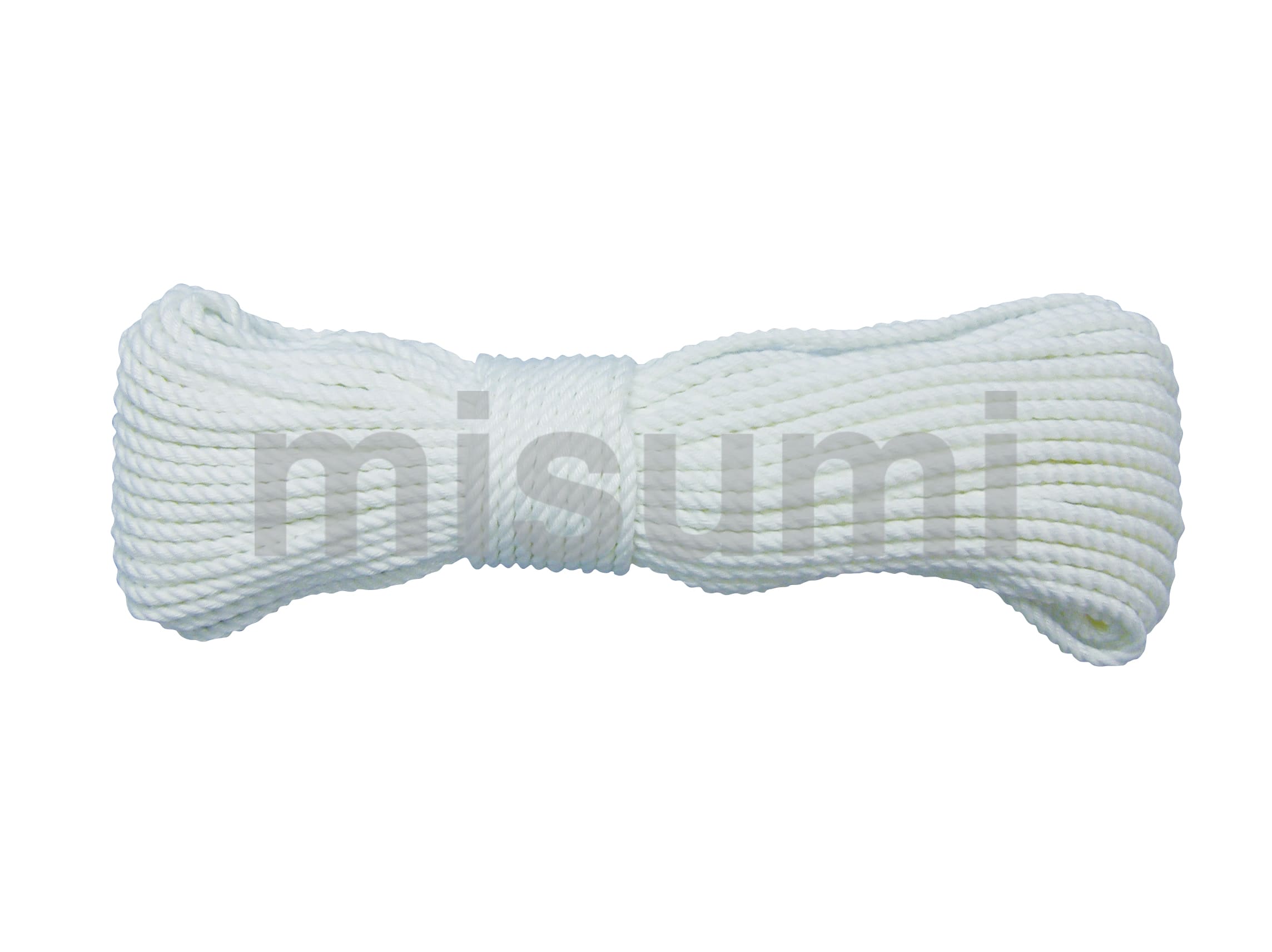 高耐水性ポリエステルロープ（3つ打タイプ） ユタカメイク MISUMI(ミスミ)