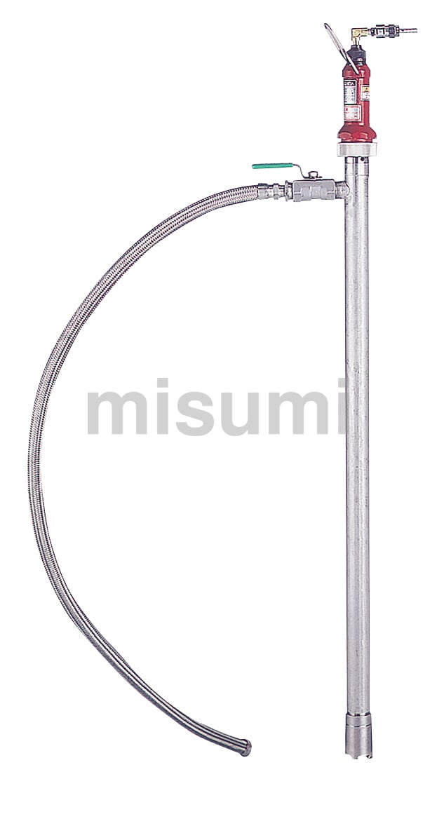 エア式ケミカルポンプ ハンディポンプ ステンレス製 共立機巧 MISUMI(ミスミ)